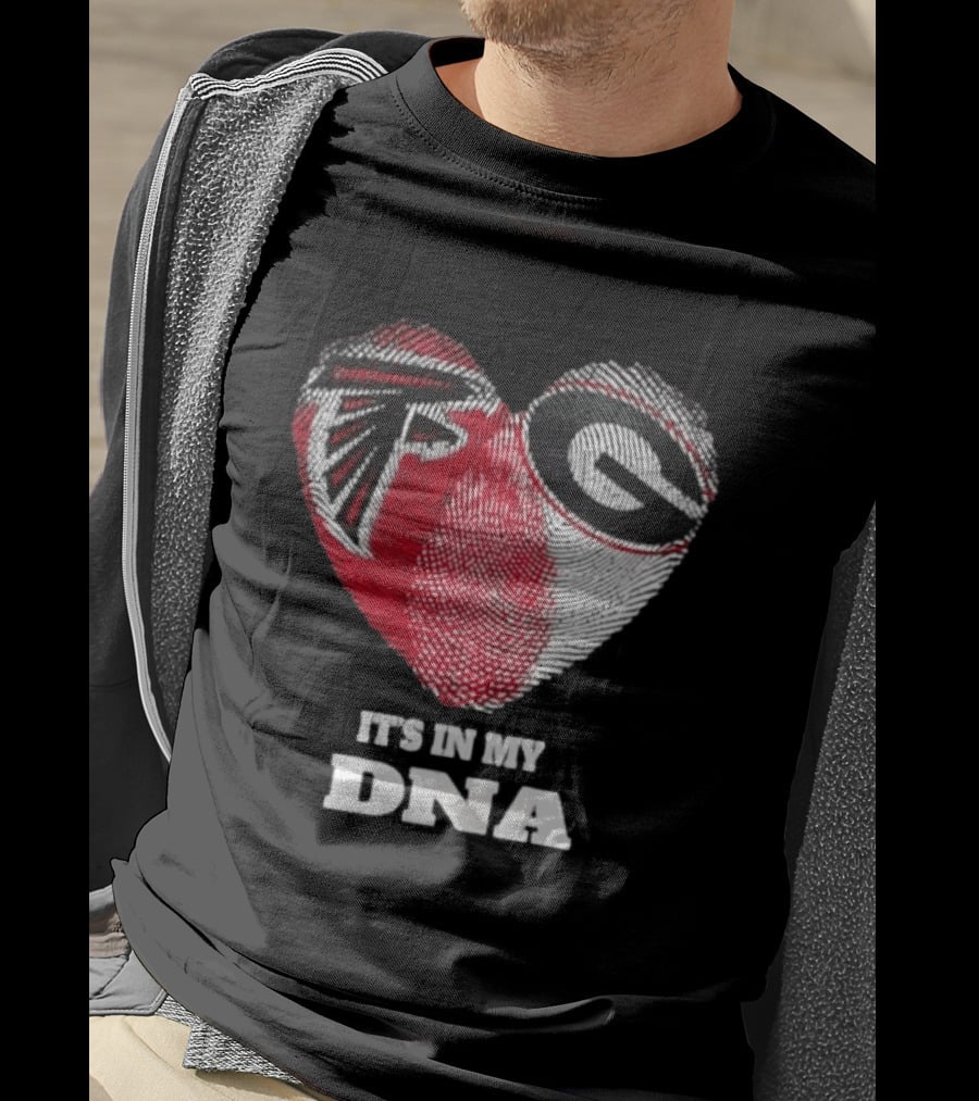 Atlanta Falcons Georgia Bulldogs It's In My DNA T-Shirt