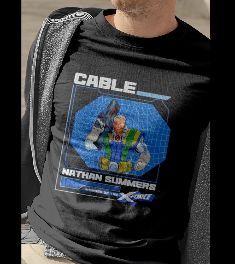 Cable Nathan Summers Member Of The X Force Marvel Comics T-Shirt