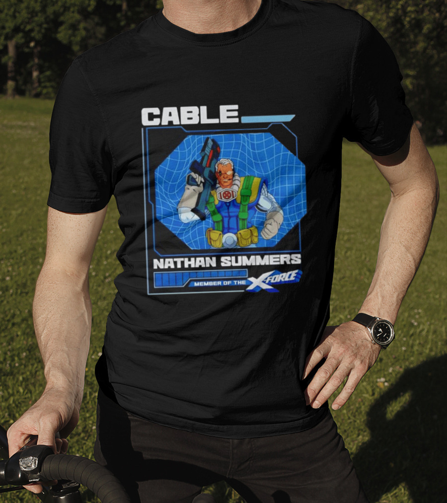 Cable Nathan Summers Member Of The X Force Marvel Comics T-Shirt