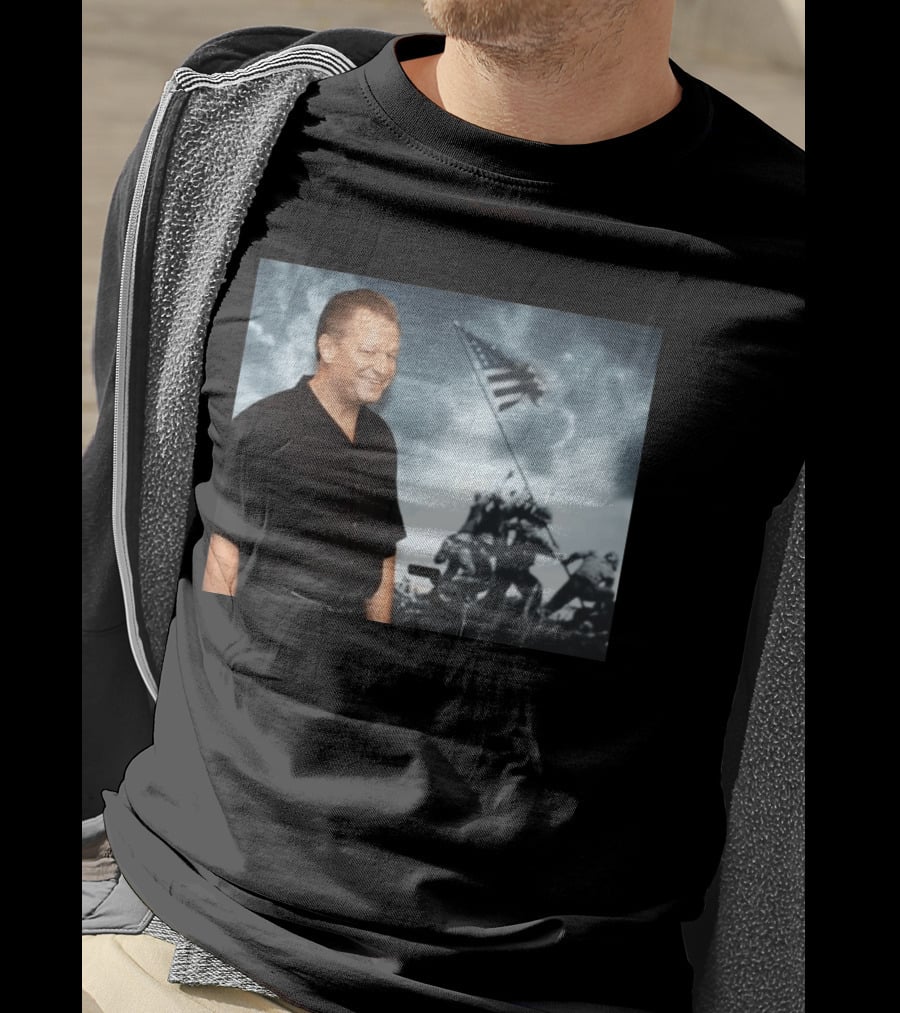 James Bradley Flags Of Our Fathers Iconic Image T-Shirt
