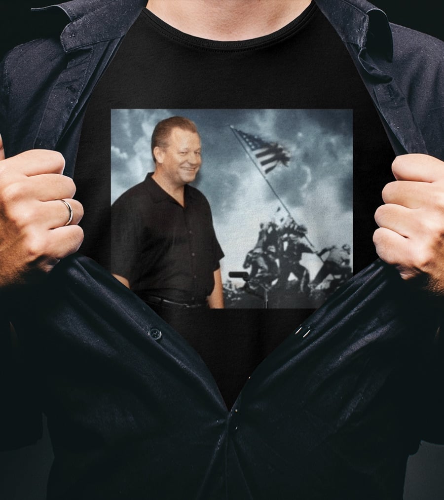 James Bradley Flags Of Our Fathers Iconic Image T-Shirt