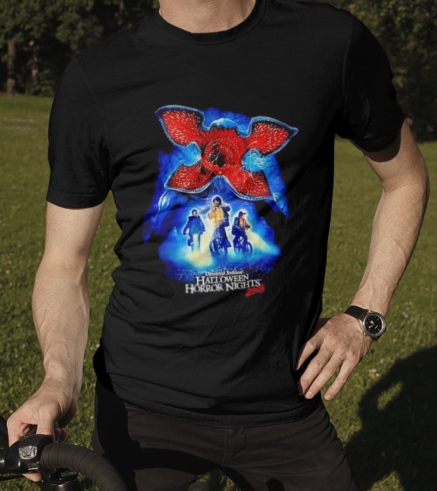 Demogorgon Stranger Things Universal Studios Halloween Horror Nights 2018 T-Shirt