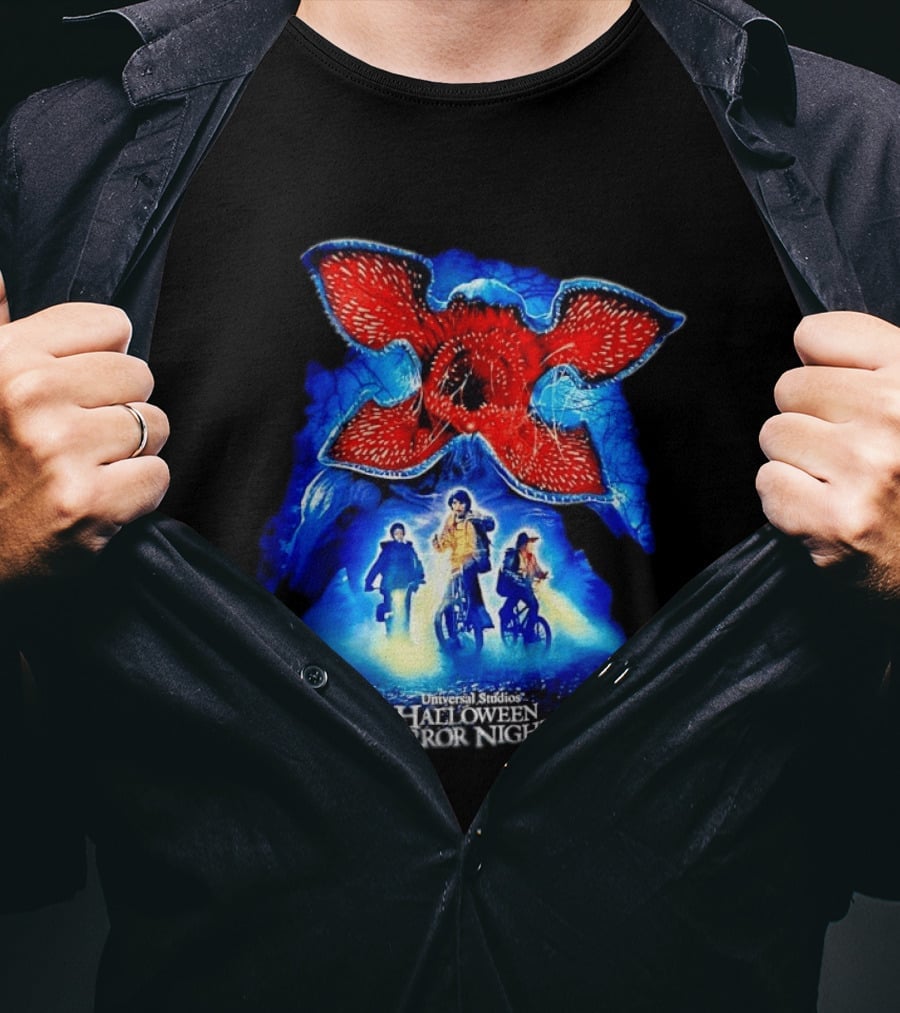 Demogorgon Stranger Things Universal Studios Halloween Horror Nights 2018 T-Shirt