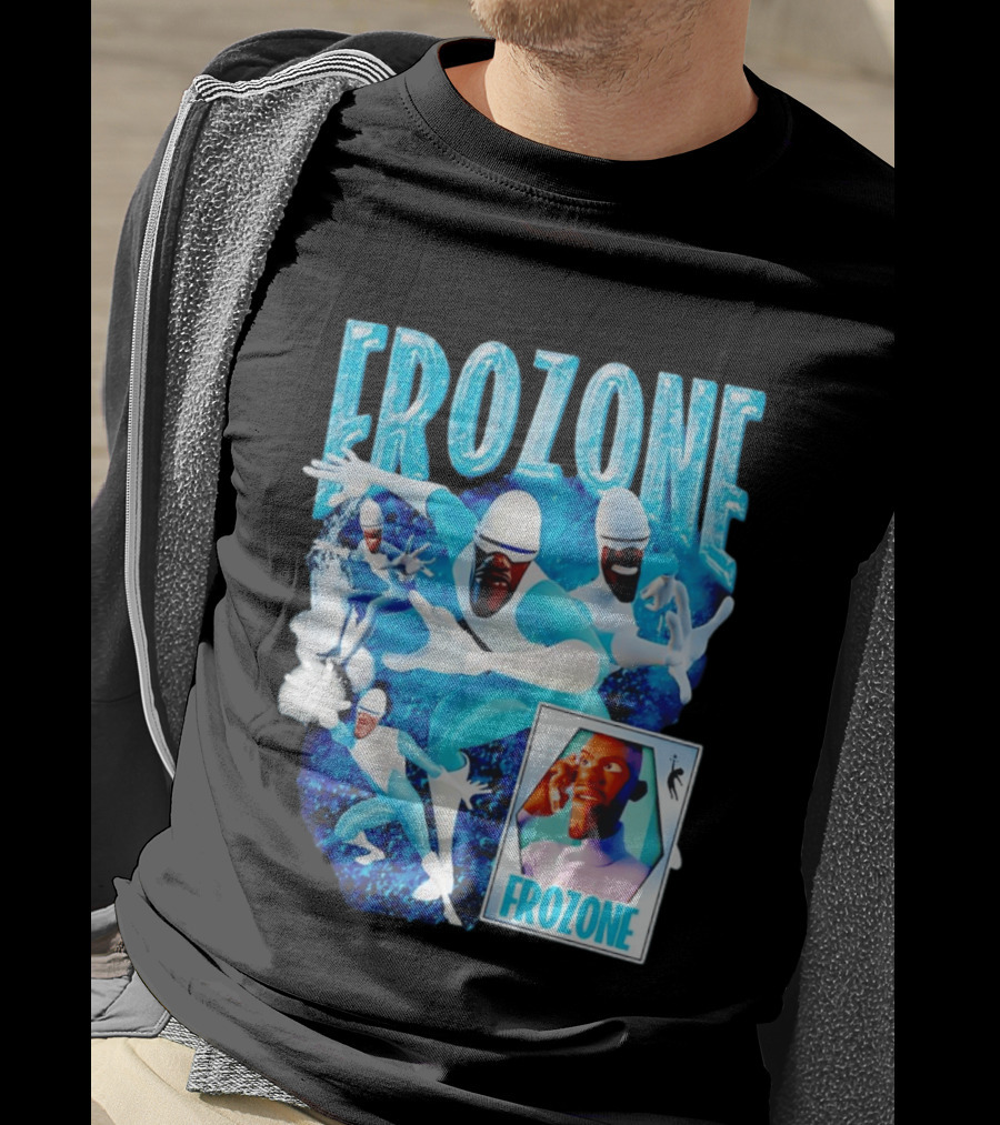 Frozone The Incredibles Disney Movie T-Shirt