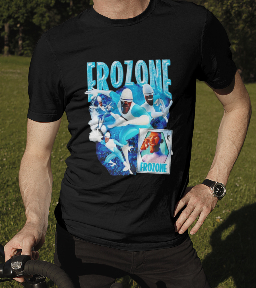 Frozone The Incredibles Disney Movie T-Shirt