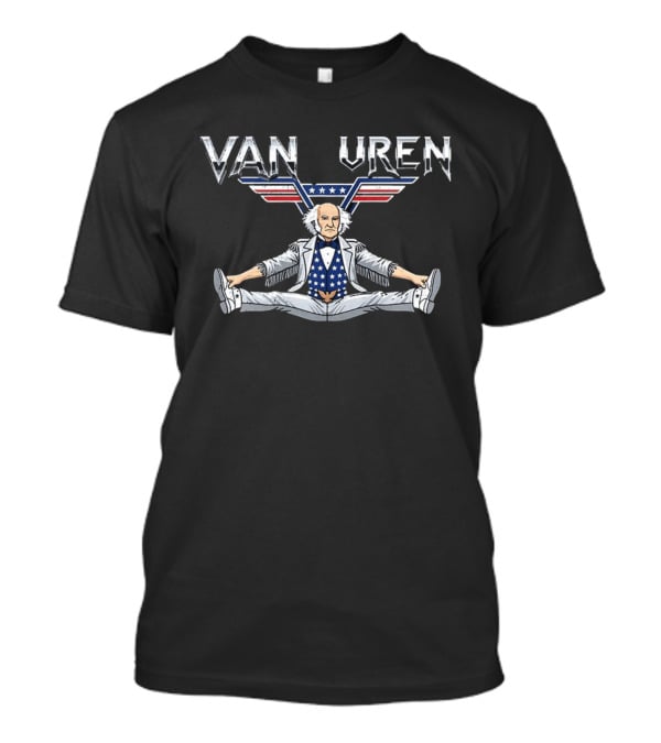 VAN BUREN 8th President Patriotic Style With Stars And Stripes T-Shirt