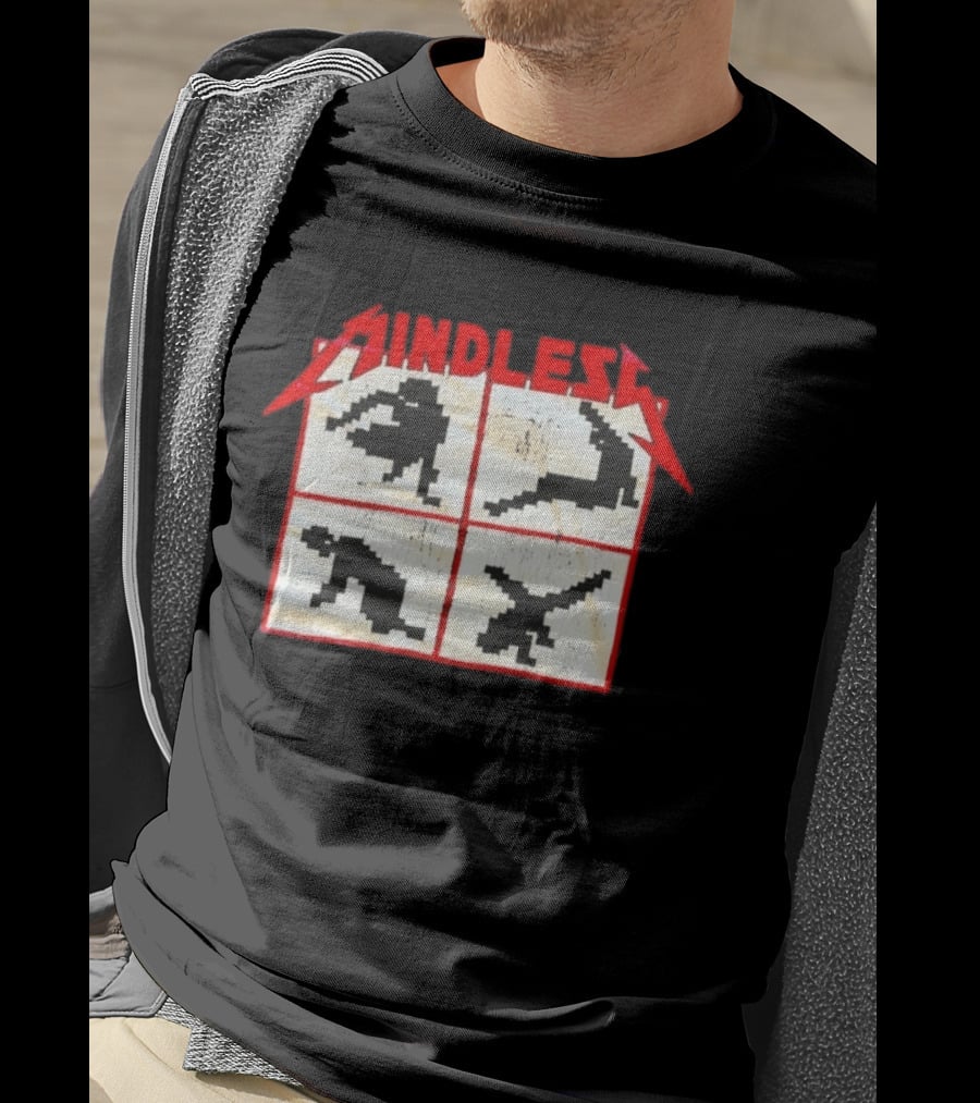 Mindless Self Indulgence Pixel Figures Band T-Shirt