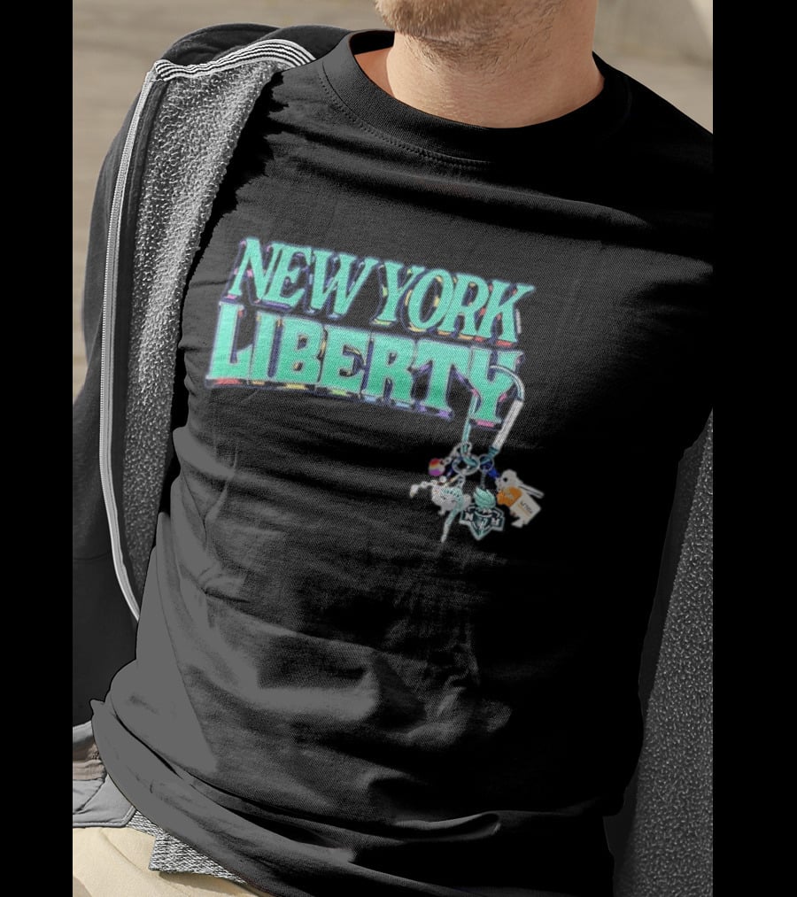 New York Liberty Carabiner Pride Keychain Accessories T-Shirt
