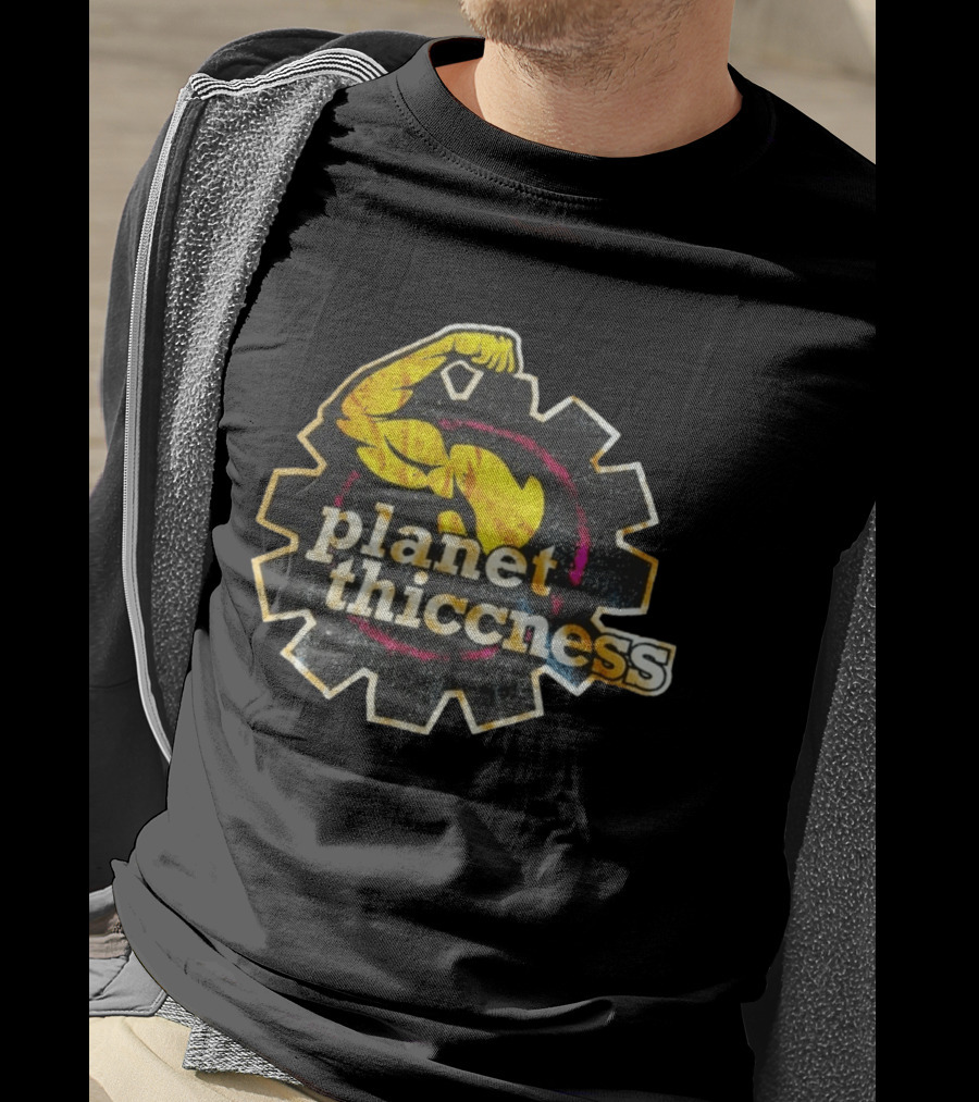 Planet Thiccness Muscle Flex Gear T-Shirt