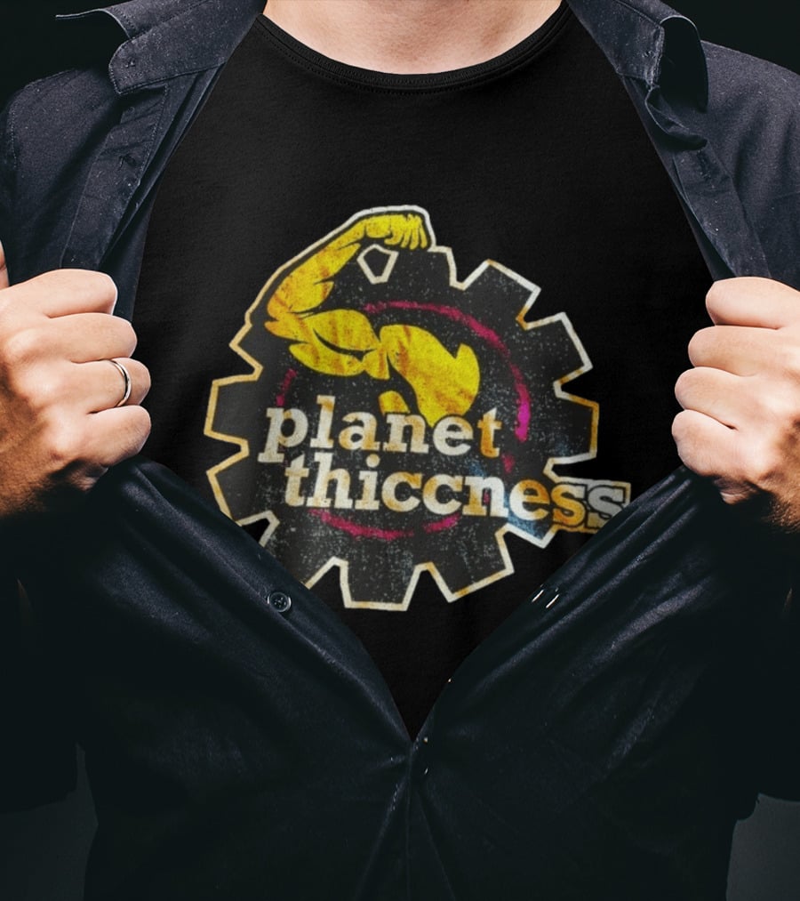 Planet Thiccness Muscle Flex Gear T-Shirt