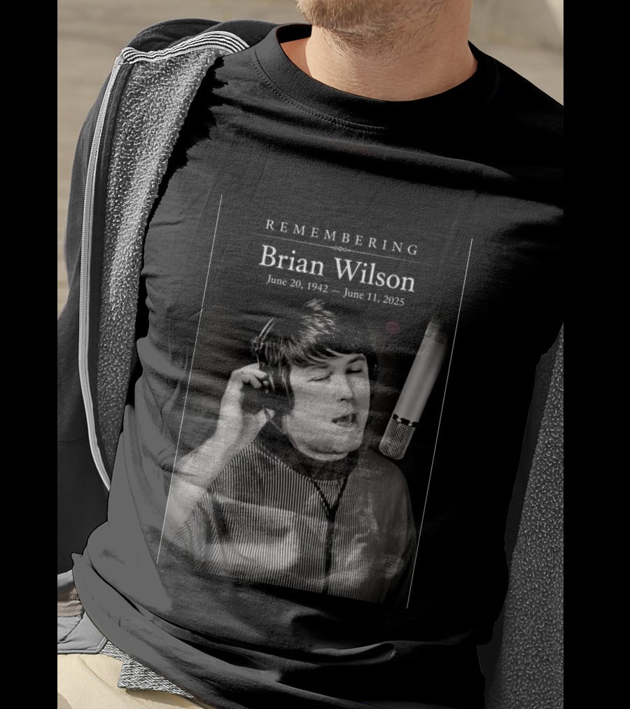 Remembering Brian Wilson June 20 1942 June 11 2025 T-Shirt