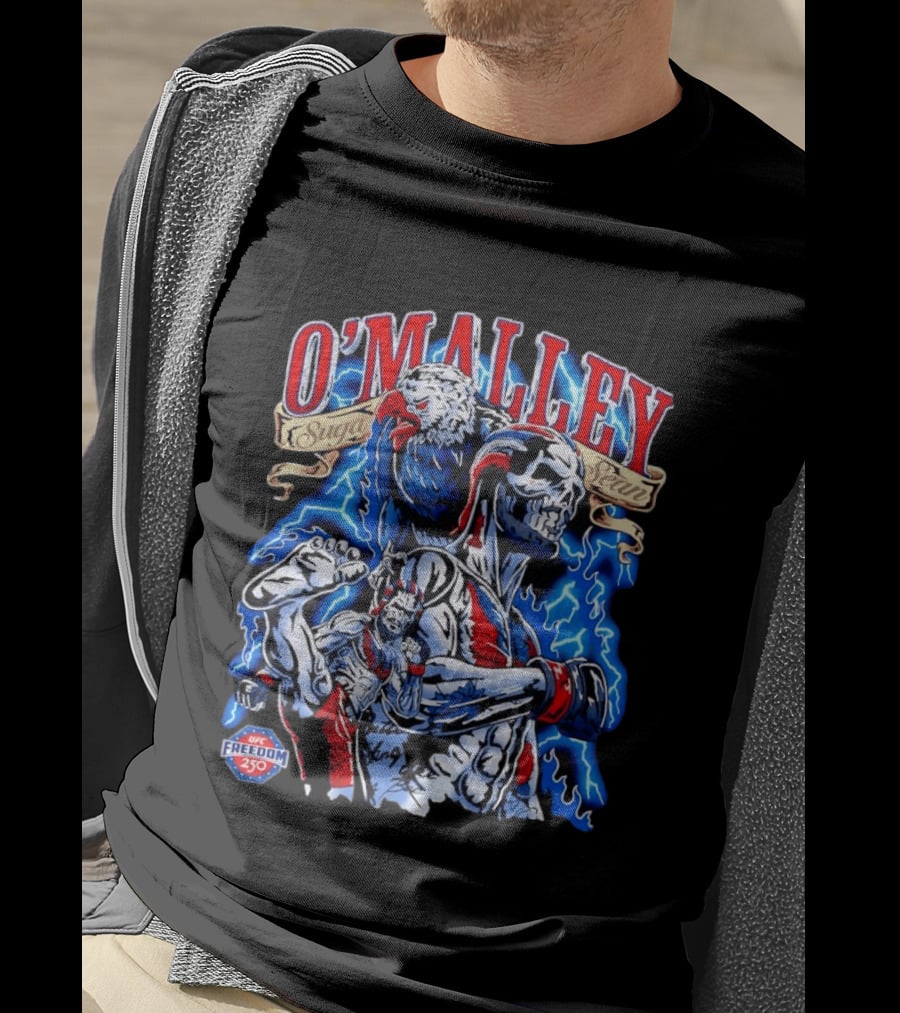 Sean O Malley Suga UFC 250 Freedom Eagle Lightning Fighting T-Shirt