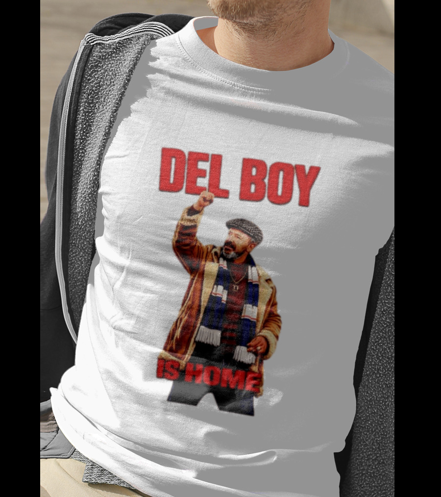 Del Boy Only Fools And Horses Is Home Vintage Look T-Shirt
