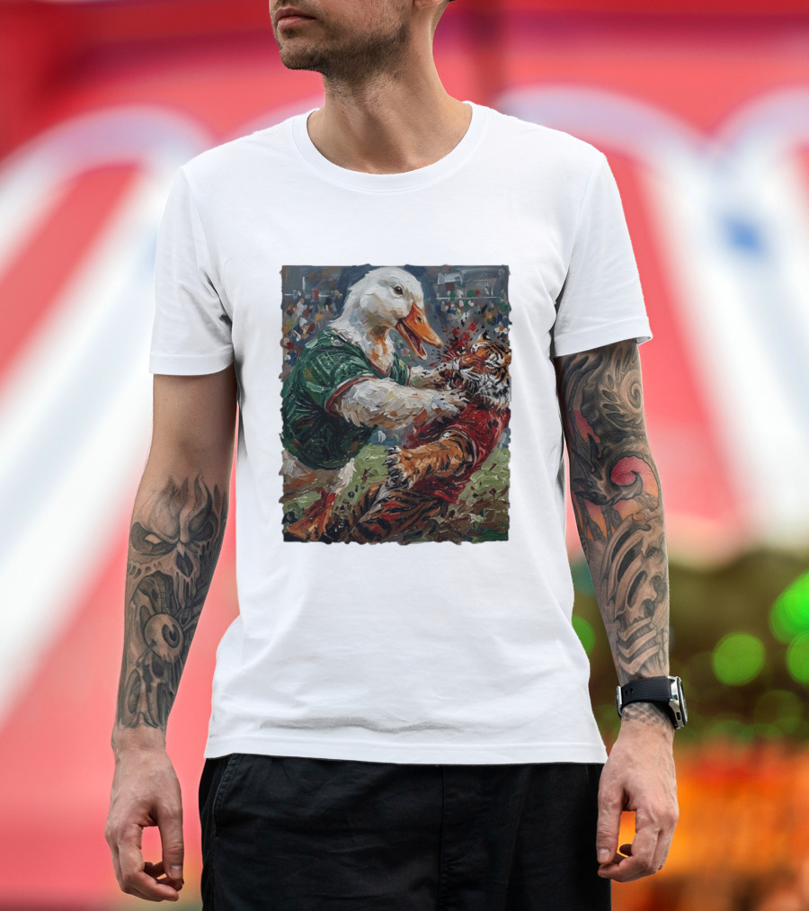 Oregon Ducks Auburn Tigers Football Rivalry Clash T-Shirt