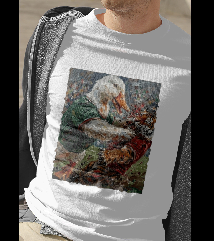 Oregon Ducks Auburn Tigers Football Rivalry Clash T-Shirt