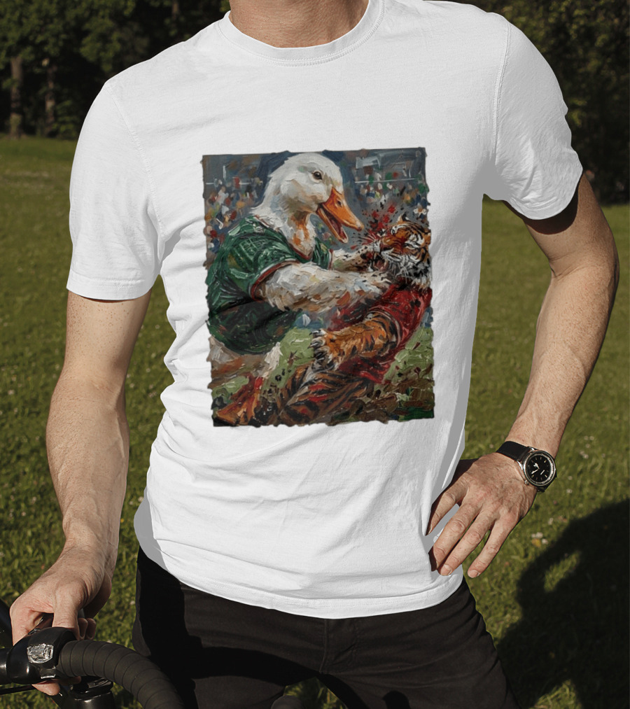 Oregon Ducks Auburn Tigers Football Rivalry Clash T-Shirt