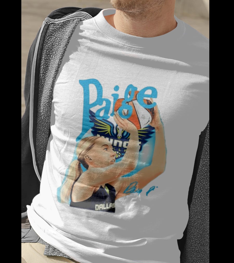 Paige Bueckers Dallas Wings Basketball WNBA Player T-Shirt