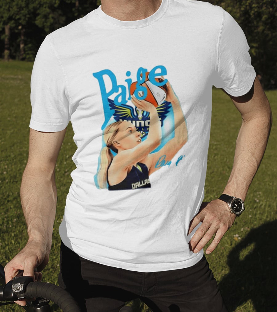 Paige Bueckers Dallas Wings Basketball WNBA Player T-Shirt