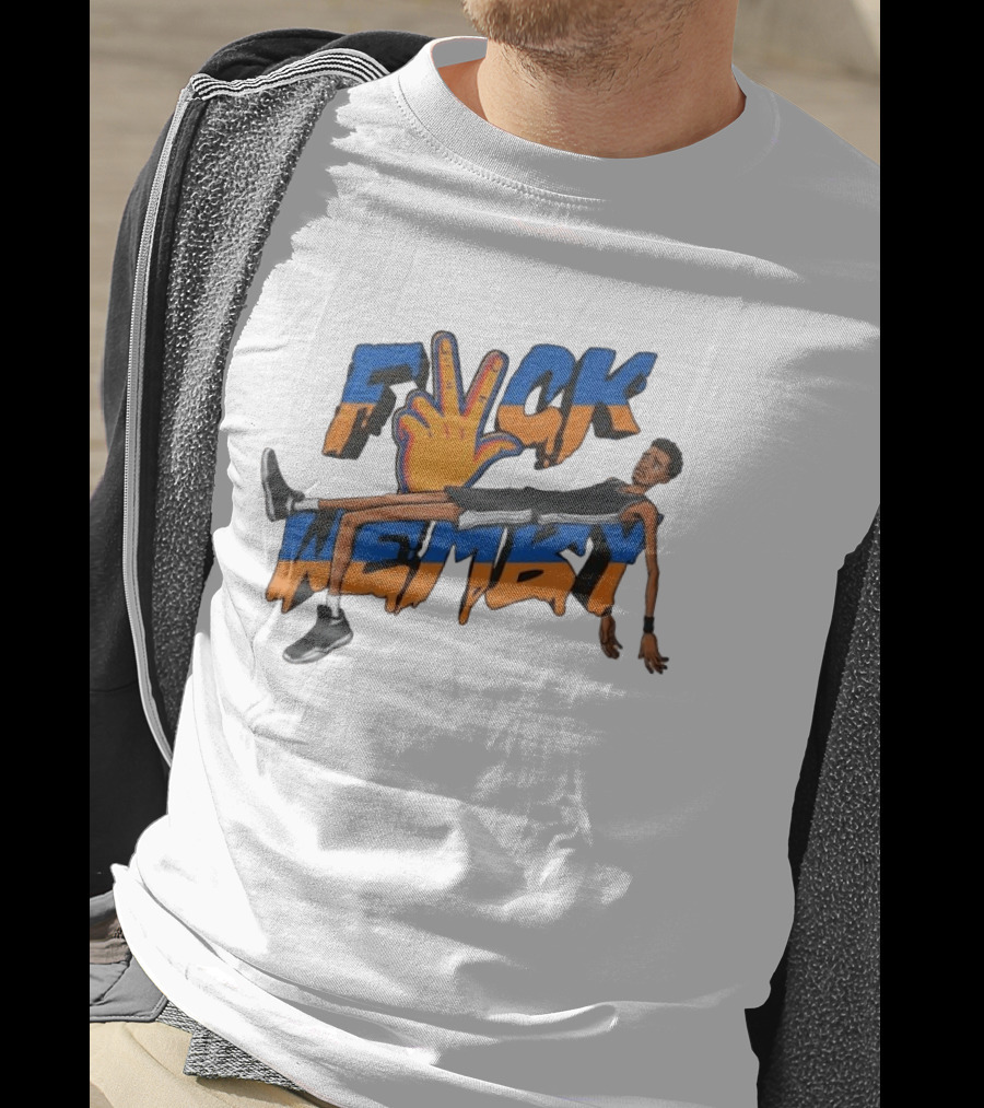Victor Wembanyama Spurs Fvck Wemby Basketball Artistry T-Shirt