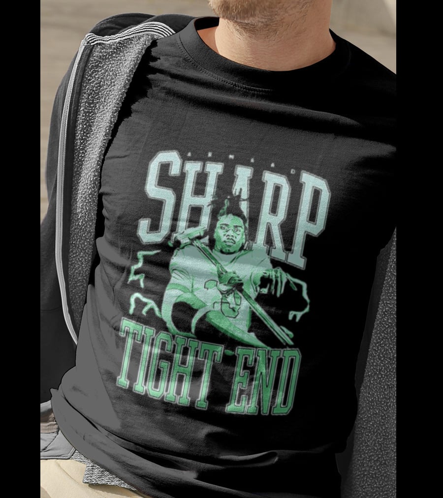 Armaad Sharp Football Player Graphic With Hammer And Electric Aura T-Shirt