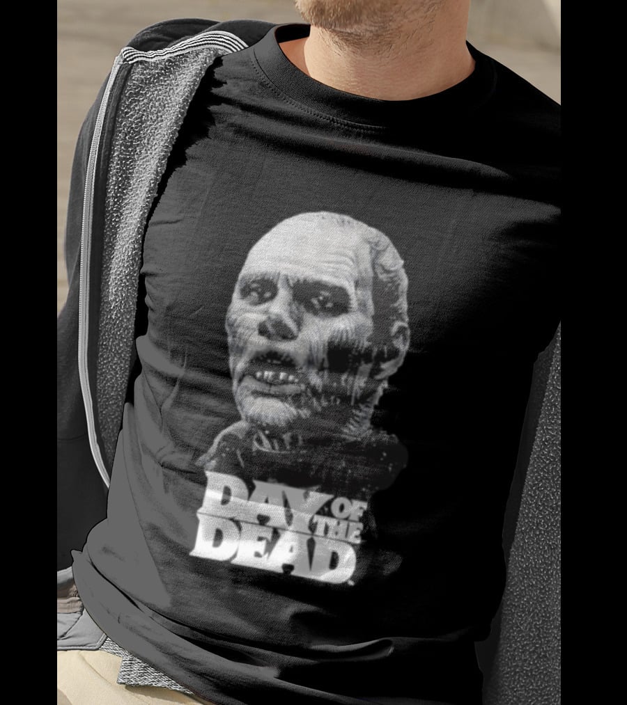 Bub Zombie Day Of The Dead Horror Movie Merchandise T-Shirt