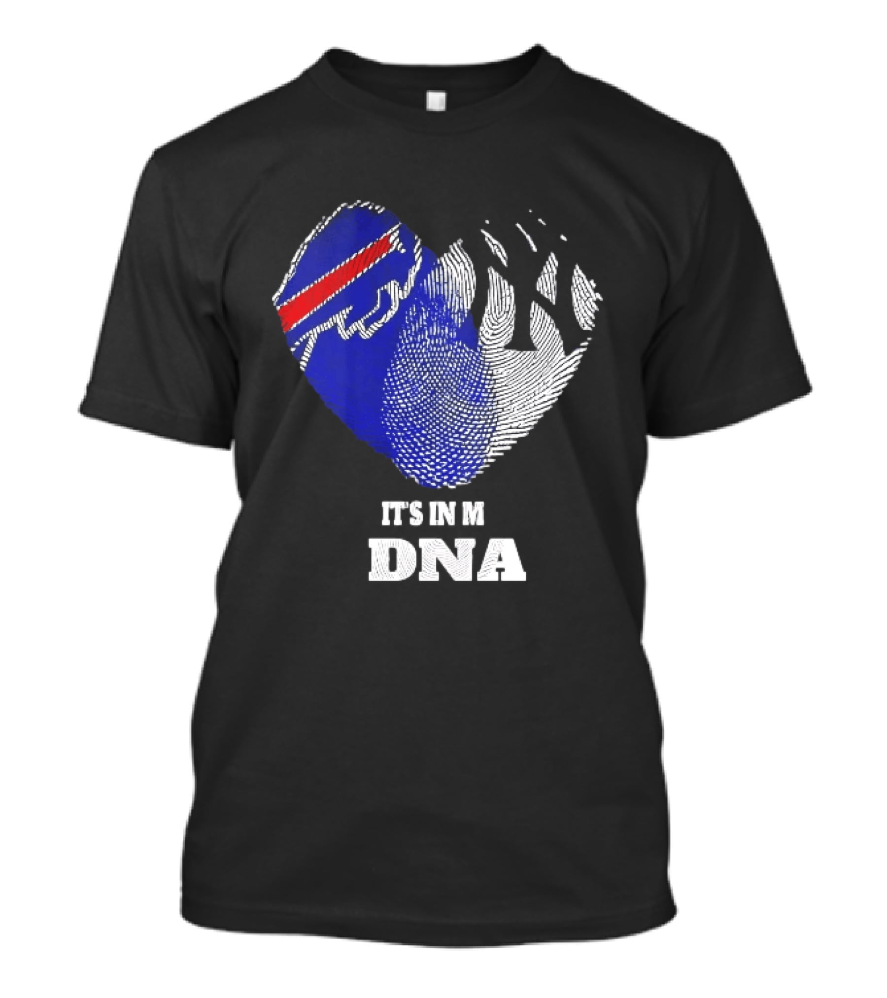 Buffalo Bills New York Yankees It's In My DNA Sports Fan T-Shirt