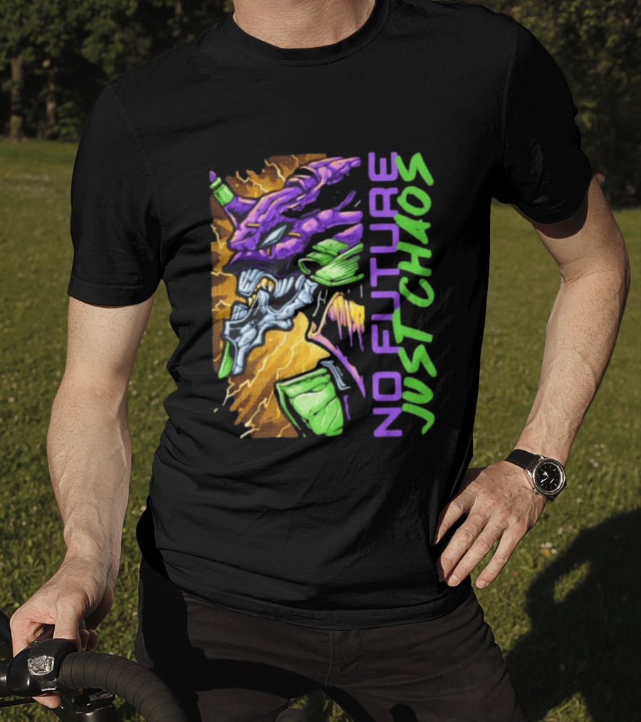 Evangelion Unit 01 No Future Just Chaos Neon Genesis Evangelion T-Shirt