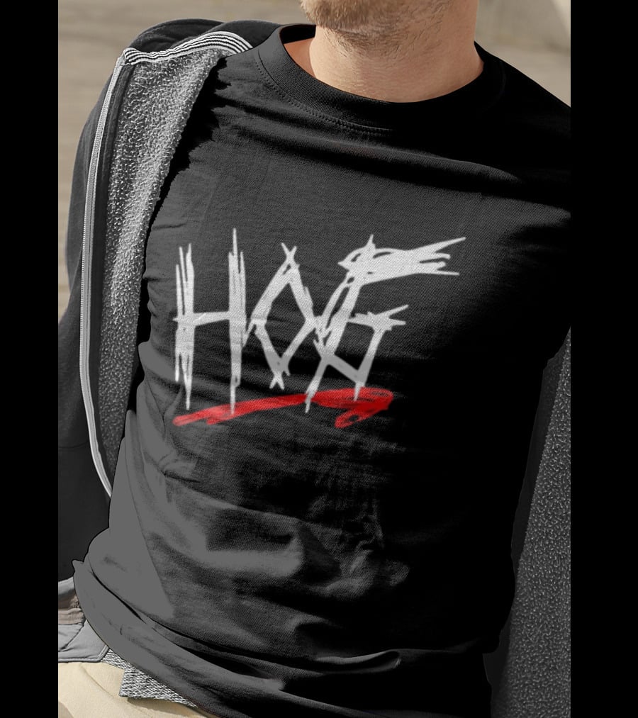 HOF Wrestling Memorabilia Commemorative Sports Organization Hall Of Fame T-Shirt