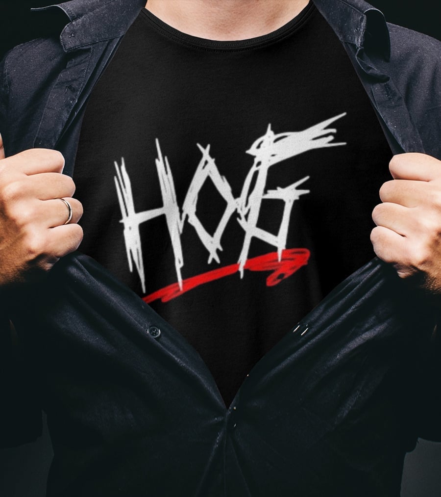 HOF Wrestling Memorabilia Commemorative Sports Organization Hall Of Fame T-Shirt