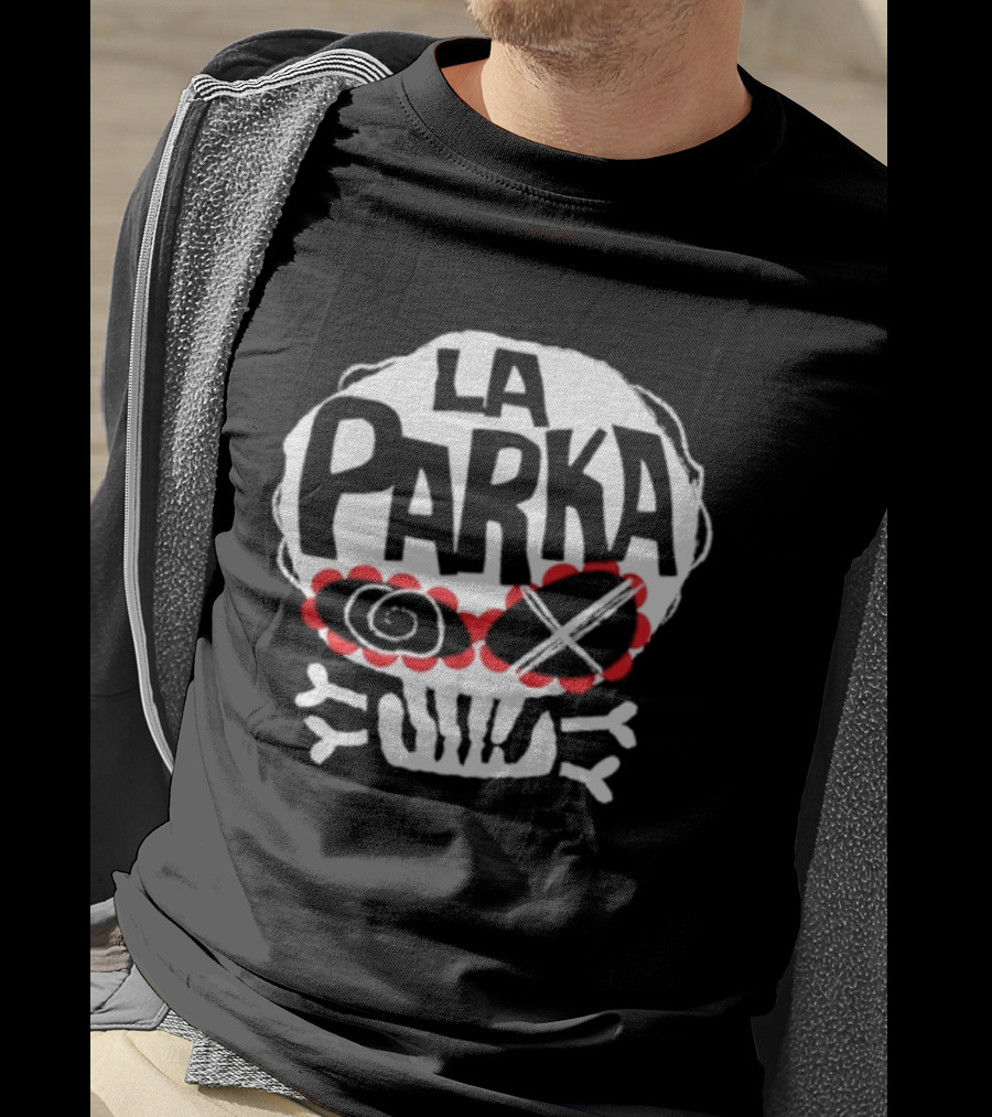 La Parka X WWE AAA Superstar Skull T-Shirt