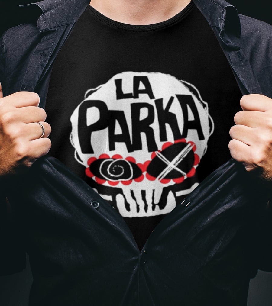 La Parka X WWE AAA Superstar Skull T-Shirt