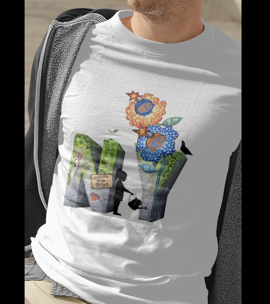 New York Knicks Welcome To The Garden 75th Anniversary 33 Seventh Avenue T-Shirt