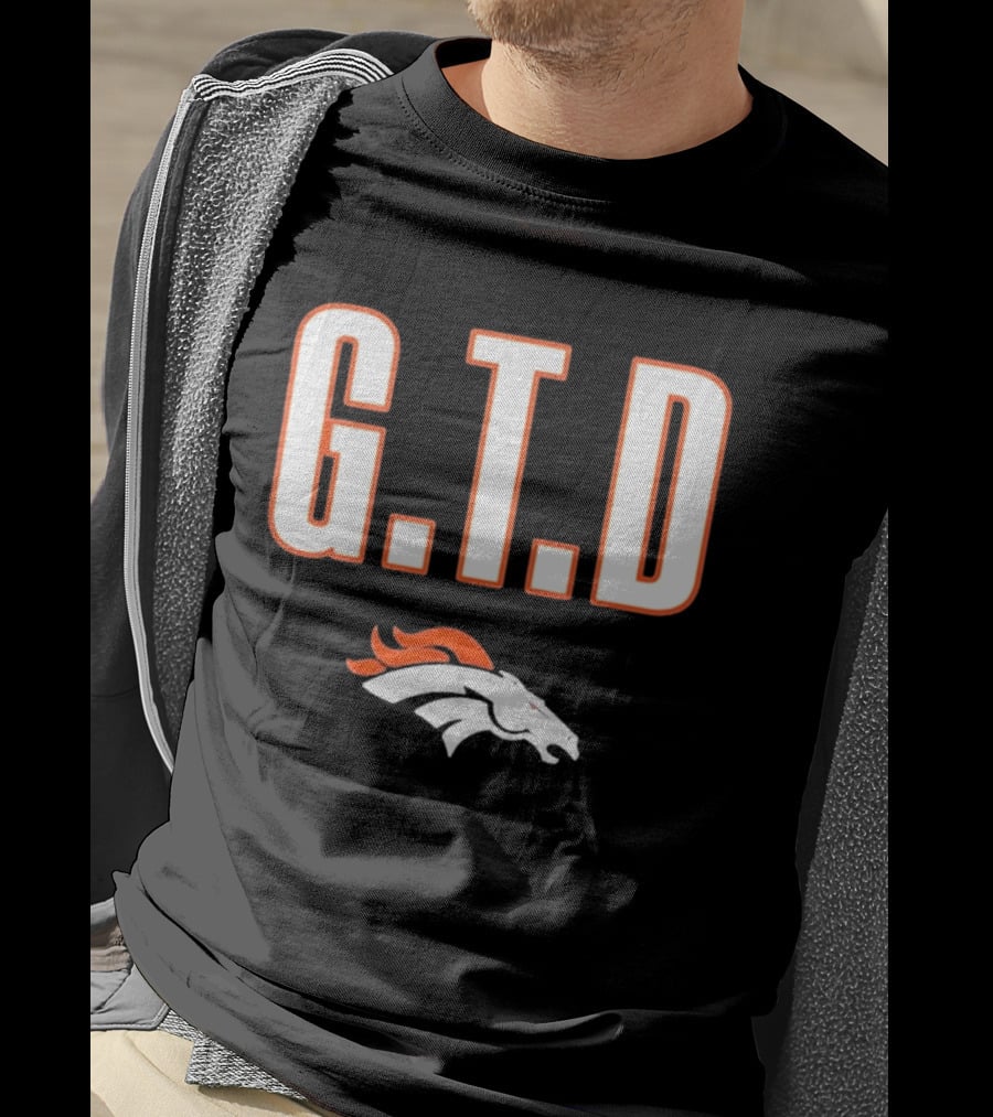 Denver Broncos GTD Official Team Merchandise T-Shirt