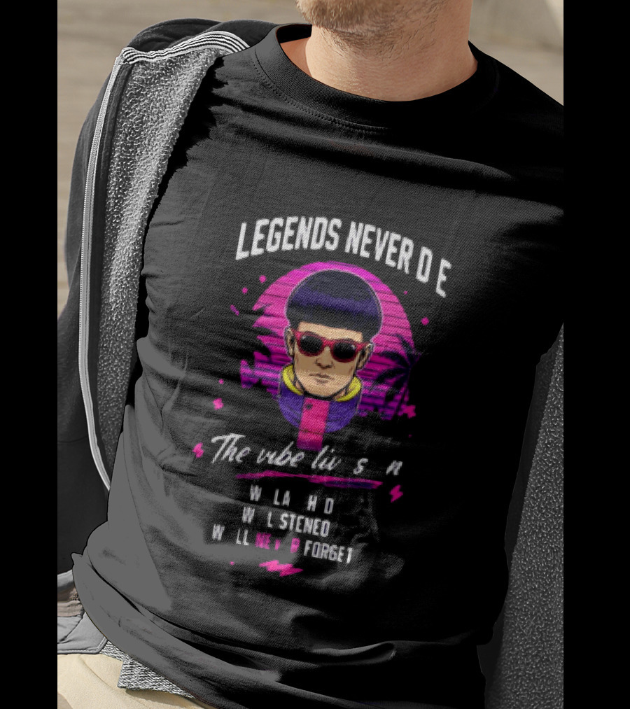 Legends Never Die The Vibe Lives On Oliver Tree Lil Ricky Forever T-Shirt