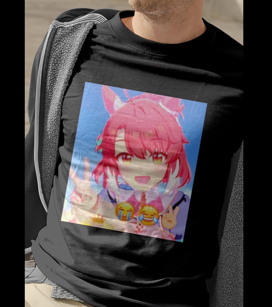 Happy Birthday Dantsu Flame 2026 Anime Character Peace Emoji T-Shirt