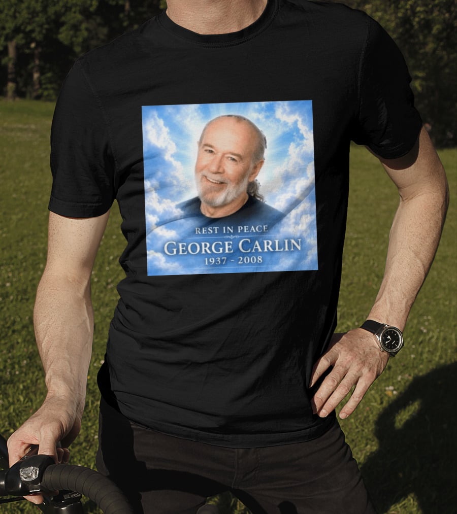 Rest In Peace George Carlin 1937 2008 Memorial T-Shirt