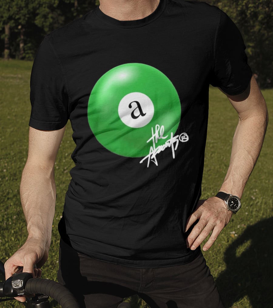 The Accents Collection Green Pool Ball Icon With Signature T-Shirt