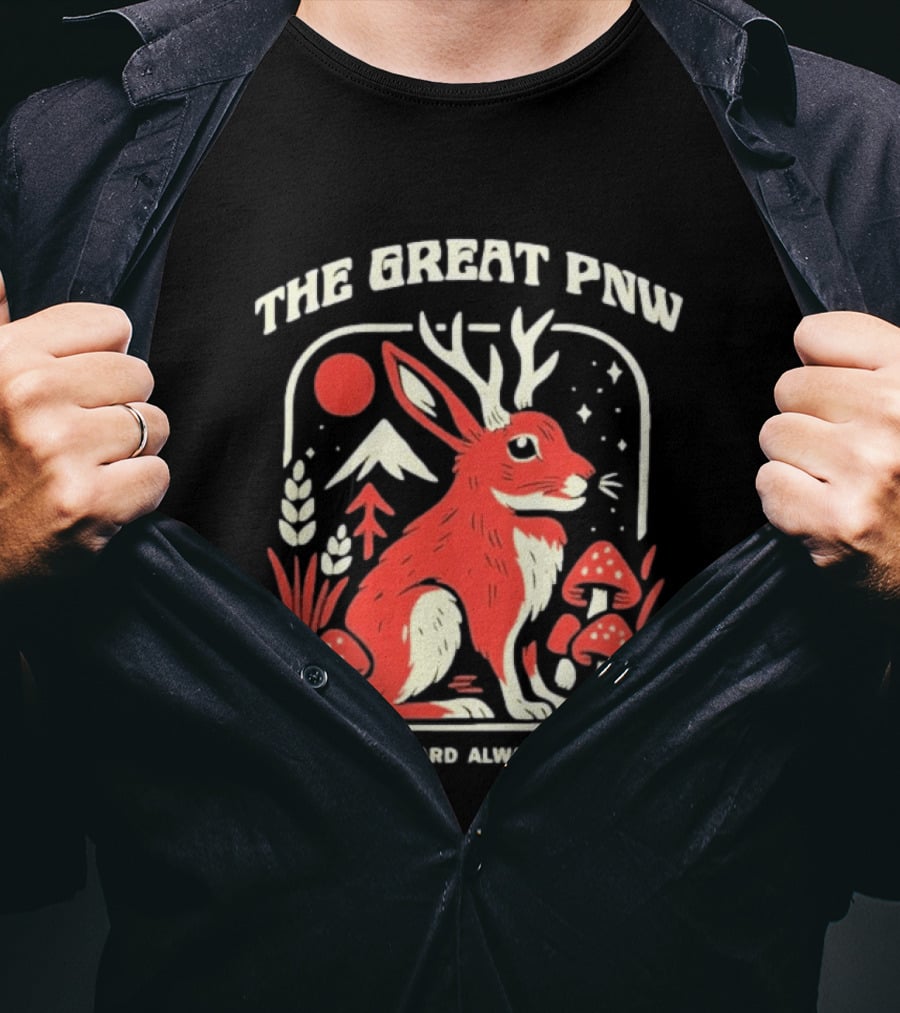 The Great PNW Fable Arrows Onward Arrows Upward T-Shirt