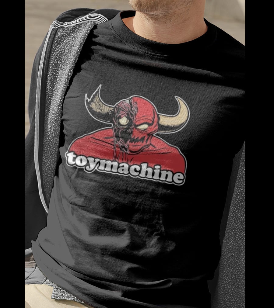 Toy Machine Horned Monster Face Melt T-Shirt