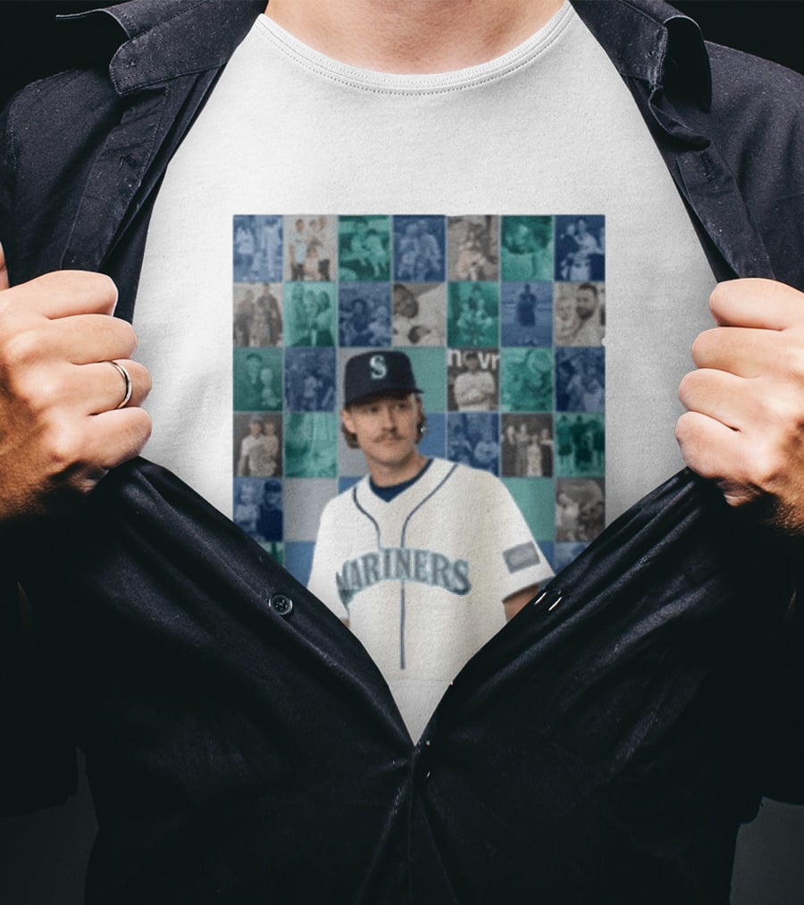 Bryce Miller Seattle Mariners 2026 Dad Era Baseball T-Shirt