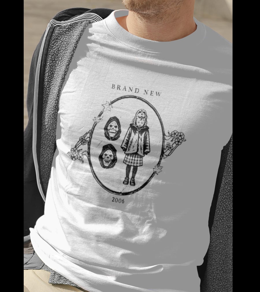 Brand New 2006 Fight Off Your Demons Mirror Reflection T-Shirt