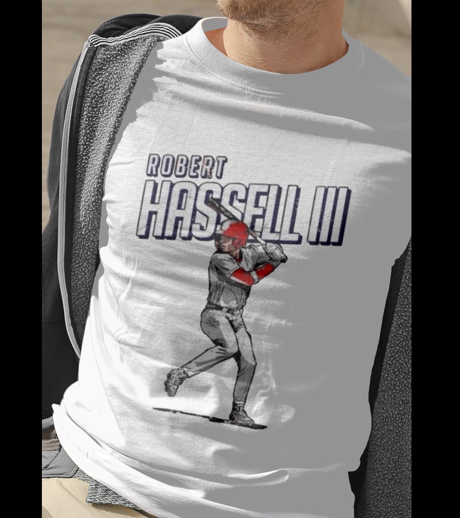 Robert Hassell III Baseball Player Washington Nationals T-Shirt