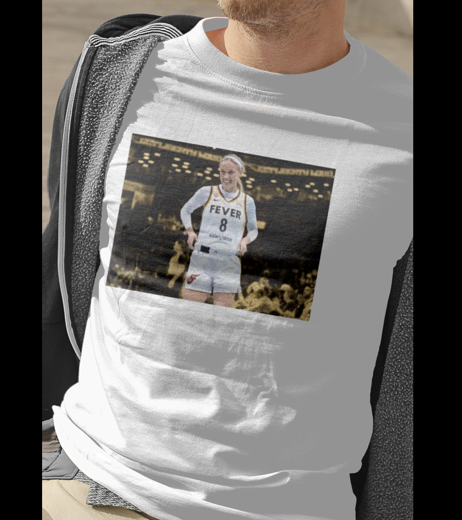 Indiana Fever Basketball Sophie's Favorite Knicks Player NBA Title Pursuit T-Shirt