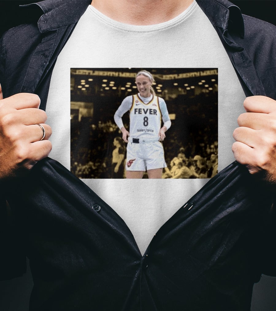 Indiana Fever Basketball Sophie's Favorite Knicks Player NBA Title Pursuit T-Shirt