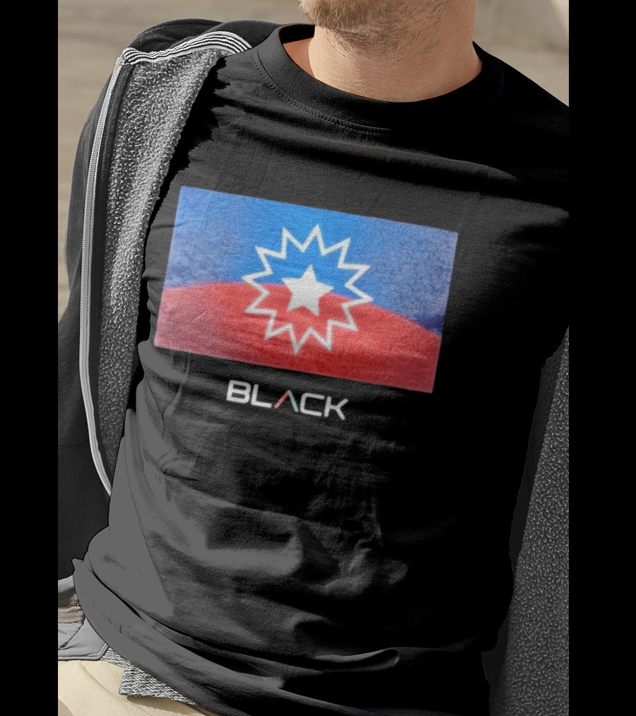Actively Black Juneteenth Star Flag Celebration T-Shirt