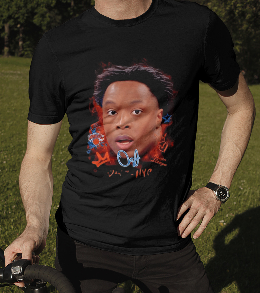 OG Anunoby Knicks Heart Star NYC NBA Never Sleeps T-Shirt