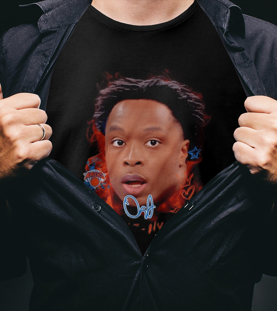 OG Anunoby Knicks Heart Star NYC NBA Never Sleeps T-Shirt