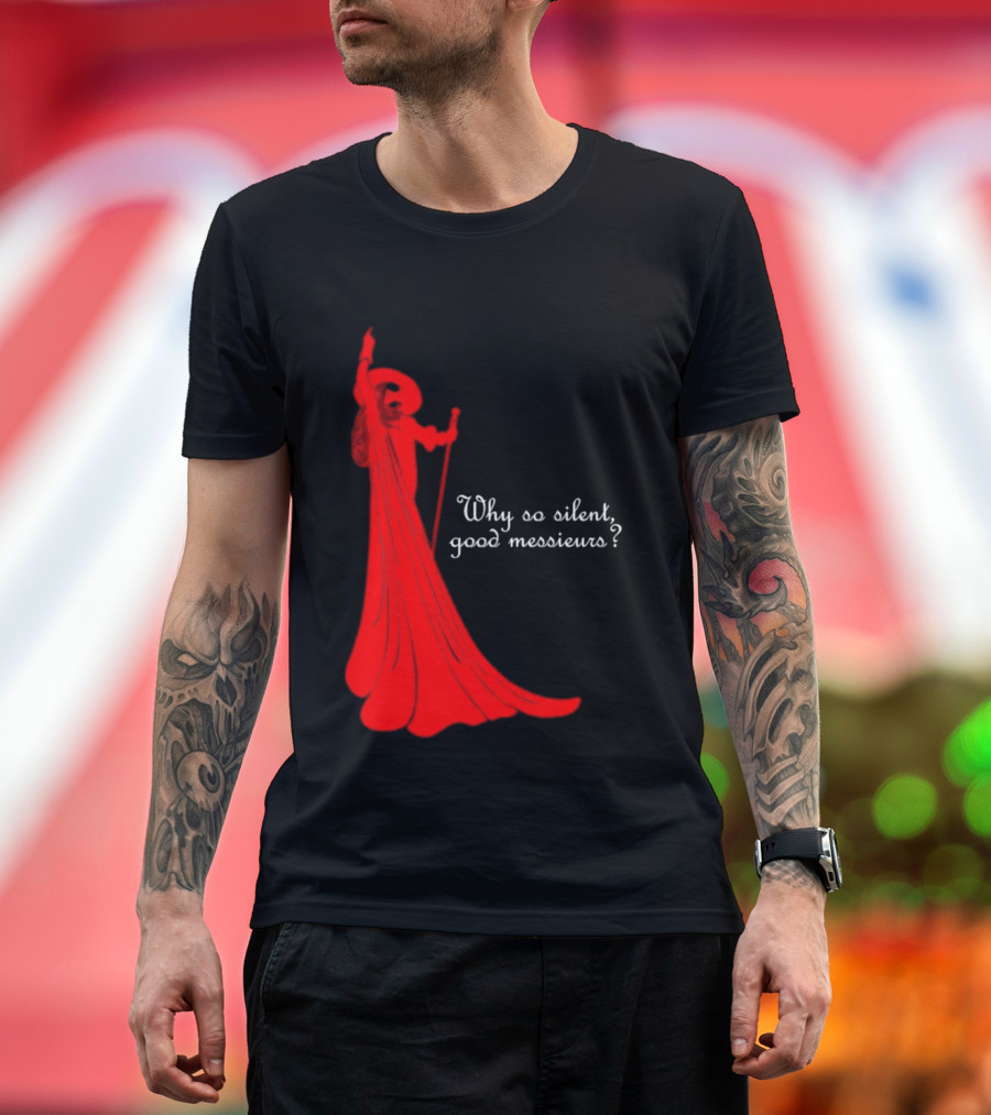 Phantom Why So Silent Good Messieurs Red T-Shirt