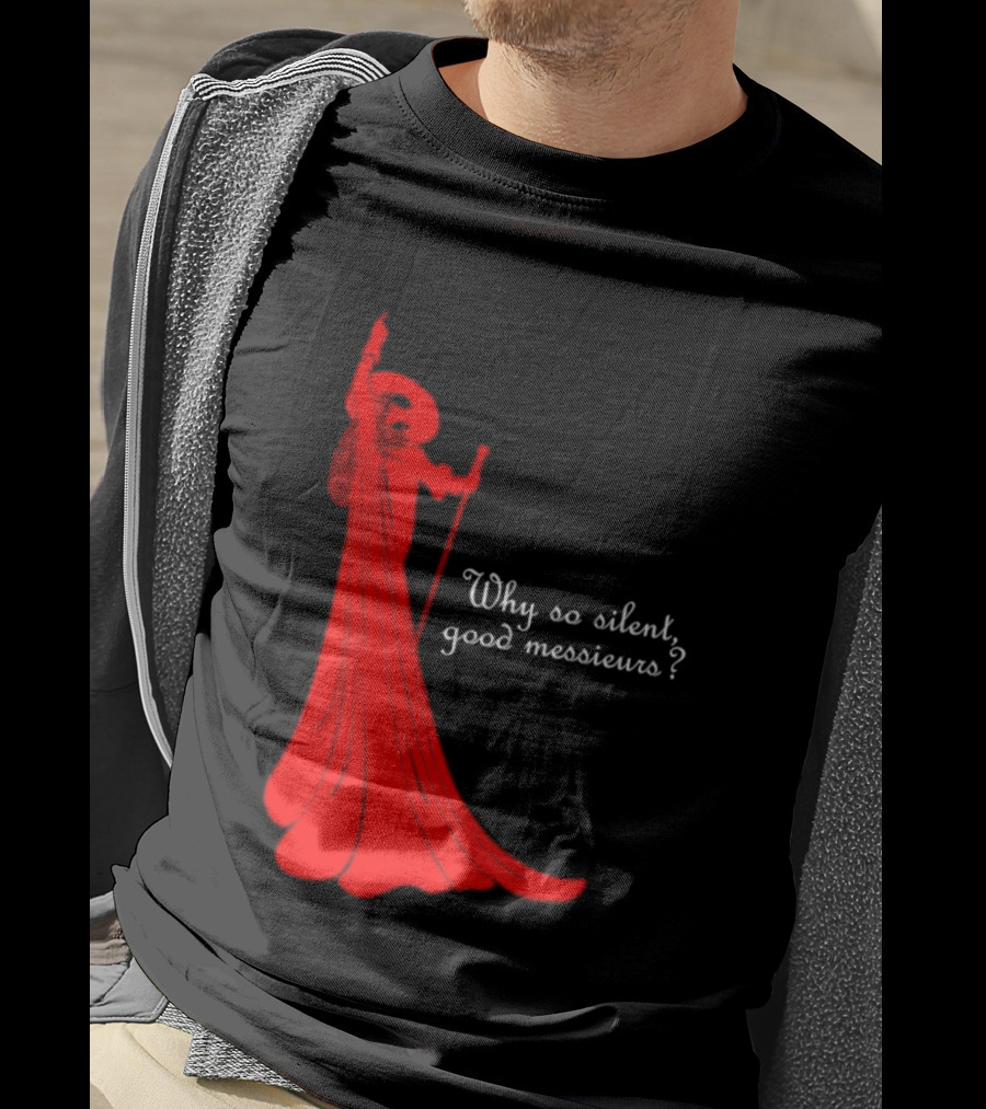 Phantom Why So Silent Good Messieurs Red T-Shirt