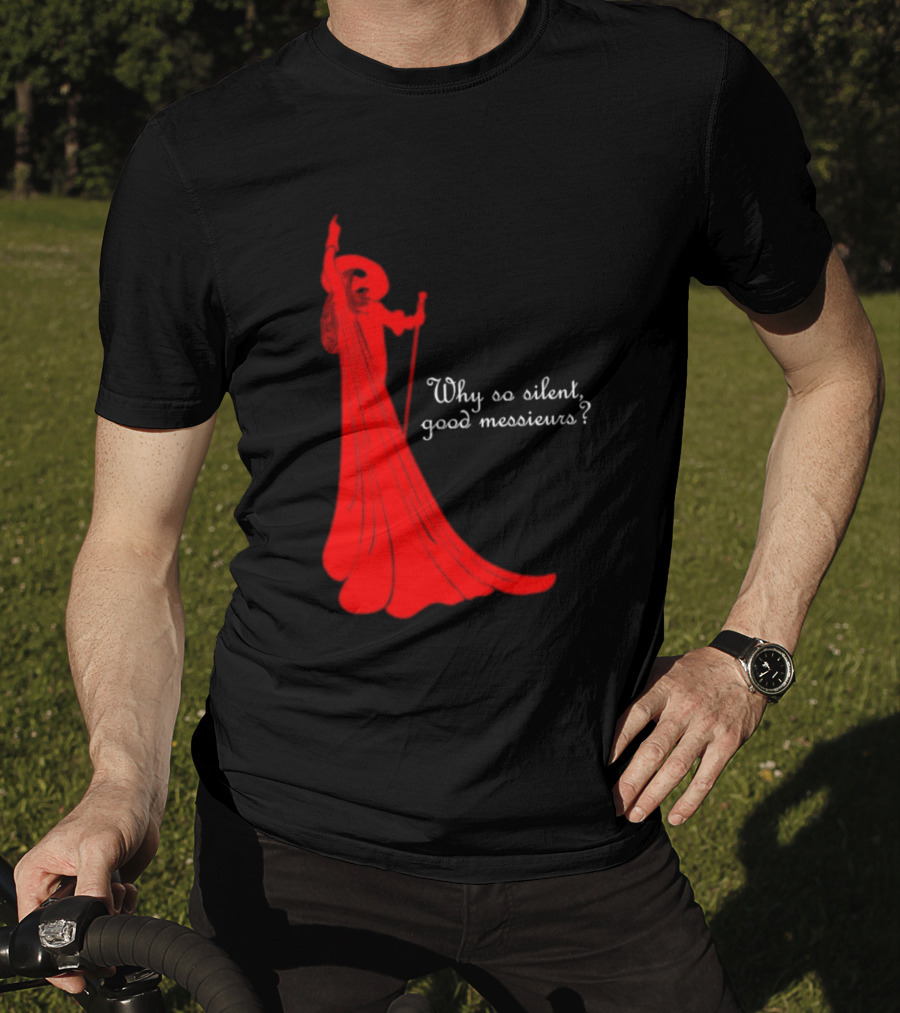 Phantom Why So Silent Good Messieurs Red T-Shirt